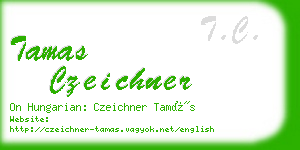 tamas czeichner business card